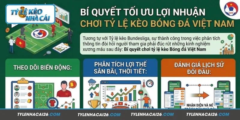 Bí quyết chơi tỷ lệ kèo Bóng đá Việt Nam