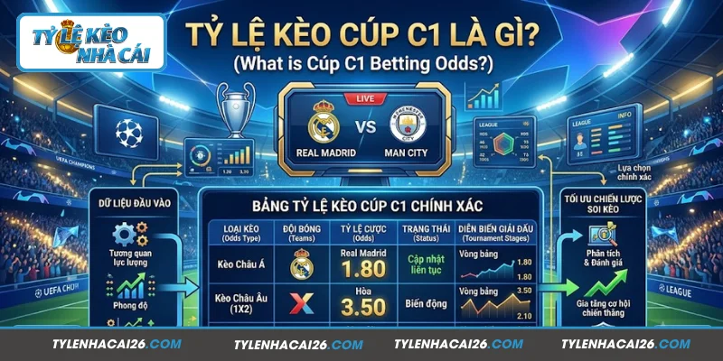 Hiểu rõ về tỷ lệ kèo Cúp C1
