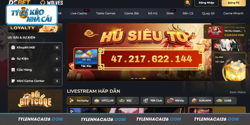 Nắm rõ thông tin về web DEBET