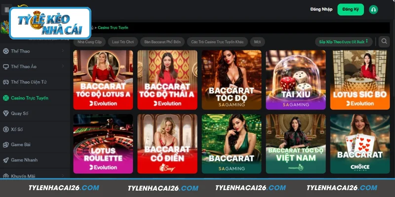 Sản phẩm giải trí tại V9BET phong phú
